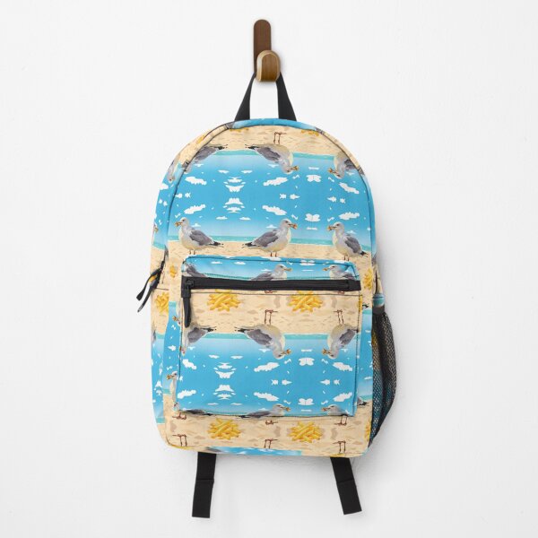 Item preview, Herring Gull on Weymouth Beach designed and sold by Andrea Kreates.