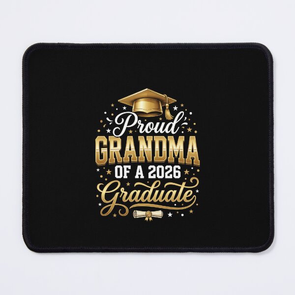 Item preview, Proud Grandma Of A 2026 Graduate Gold Elegant Tee designed and sold by SofenArt.