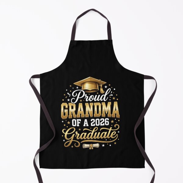 Item preview, Proud Grandma Of A 2026 Graduate Gold Elegant Tee designed and sold by SofenArt.