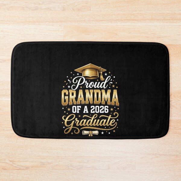 Item preview, Proud Grandma Of A 2026 Graduate Gold Elegant Tee designed and sold by SofenArt.