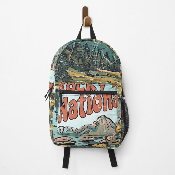 Item preview, Rocky Mountain National Park Cute Elk Colorful Landscape designed and sold by HowToCanadian.