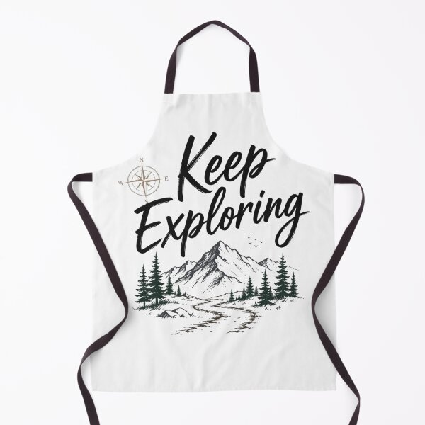 Item preview, Keep Exploring Travel Adventure Mountain Quote Minimalist Nature Wanderlust Design designed and sold by Sanika arts .