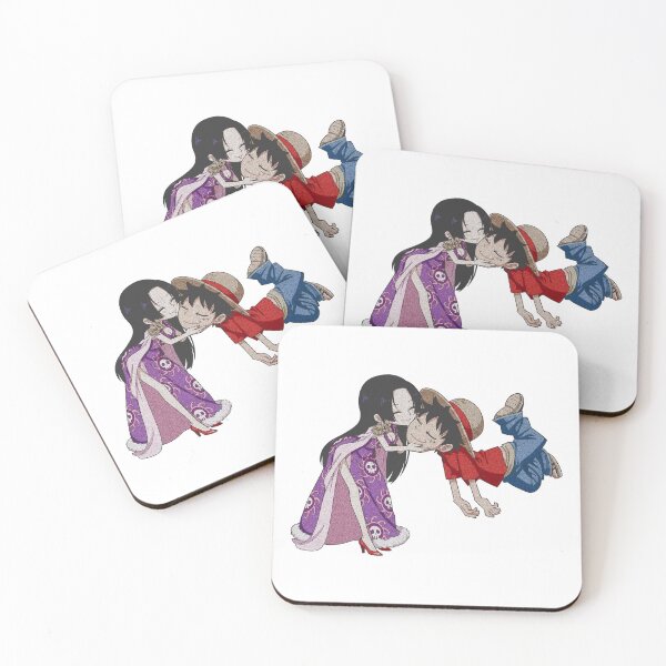 Item preview, Luffy & Boa Hancock Cute Anime Design designed and sold by DWZ Design.