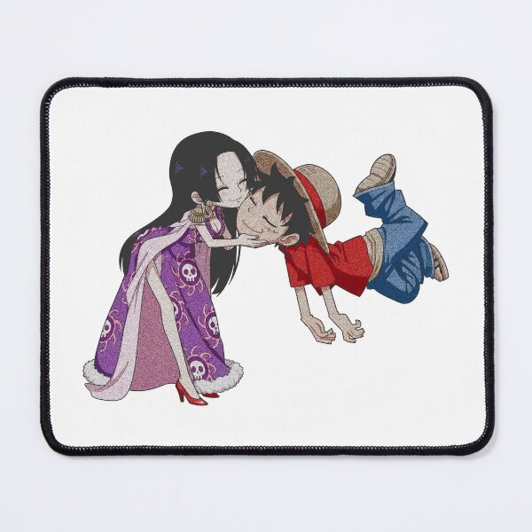 Item preview, Luffy & Boa Hancock Cute Anime Design designed and sold by DWZ Design.