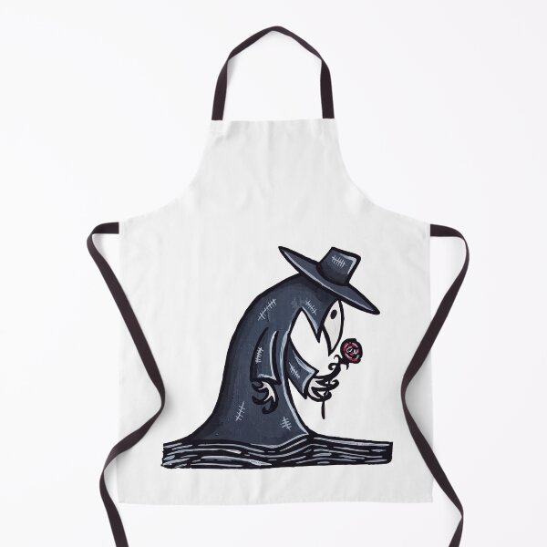 Item preview, Plague Doctor Holding Rose Hand Painted Design designed and sold by TheRainFamily.