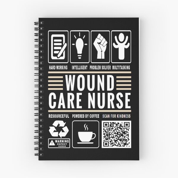 Item preview, Funny Wound Care Nurse Job Description Icons QR Code designed and sold by MerchMaxxing.