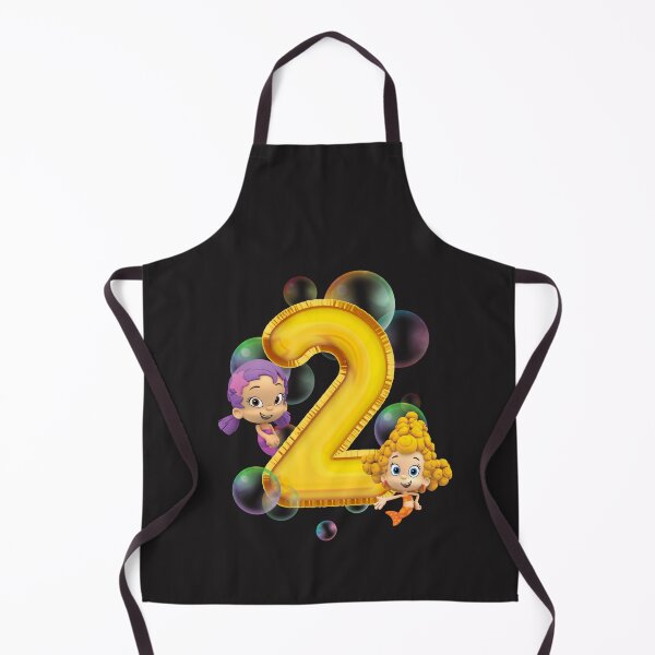 Item preview, 2nd birthday girl bubble guppies / cartoon / mermaids / kids designed and sold by portrait4you.