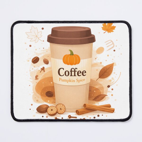 Item preview, Pumpkin Spice Coffee Autumn Fall Season Latte Design designed and sold by JREEHBRAND.