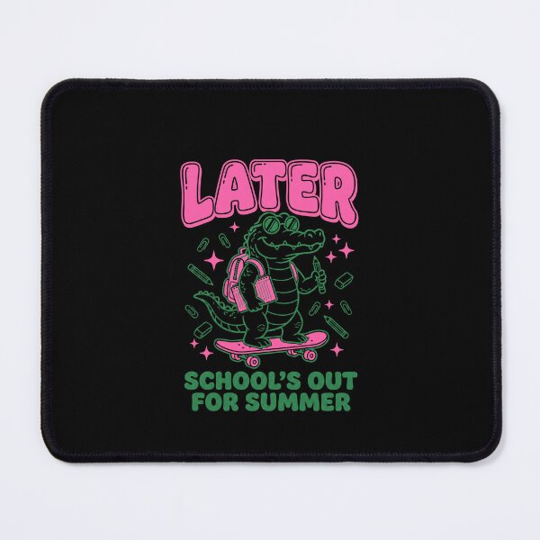 Item preview, Later Schools Out For Summer Funny Gator Skater Kids designed and sold by SofenArt.