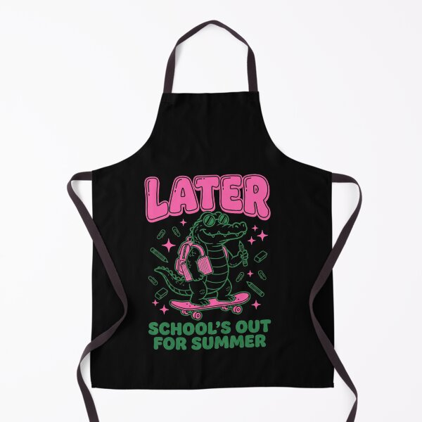 Item preview, Later Schools Out For Summer Funny Gator Skater Kids designed and sold by SofenArt.