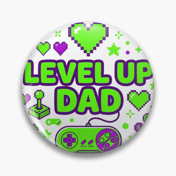 Item preview, Level Up Dad Gaming Gift designed and sold by EvanLai.