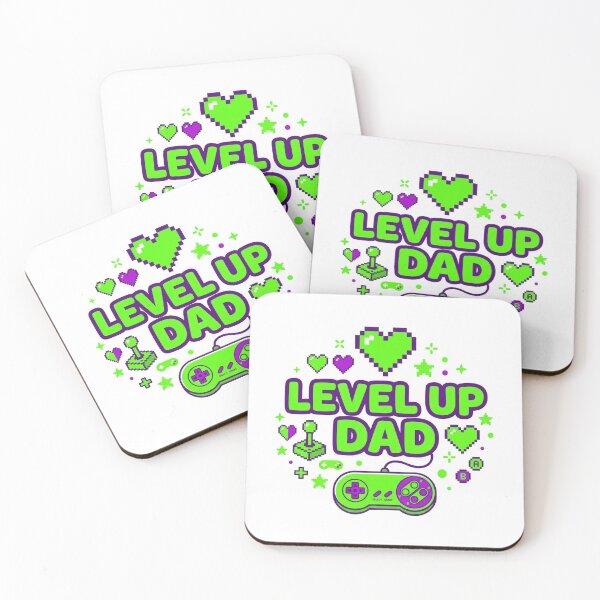 Item preview, Level Up Dad Gaming Gift designed and sold by EvanLai.
