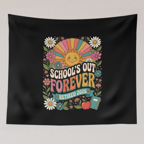 Item preview, Schools Out Forever Retired 2026 Teacher Retirement designed and sold by SofenArt.