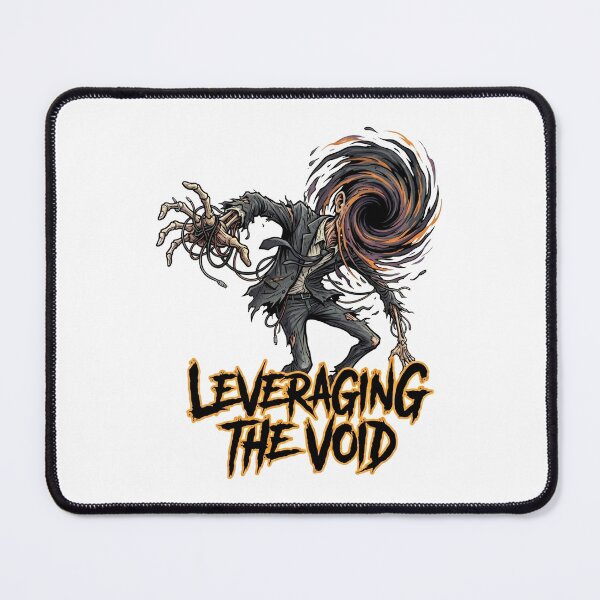 Item preview, Leveraging the Void | Corporate Brainrot Horror designed and sold by SignalStatic.