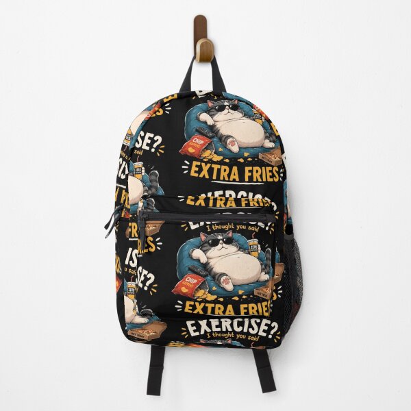 Item preview, Exercise? I Thought You Said Extra Fries designed and sold by Uglyduck-nft.