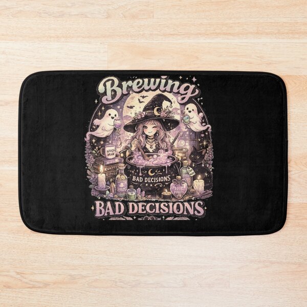 Item preview, Brewing Bad Decisions Witch Coven Halloween Design designed and sold by MotylekAnia.