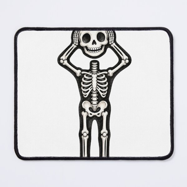 Item preview, Skeleton Lifting His Head designed and sold by Tropical art.