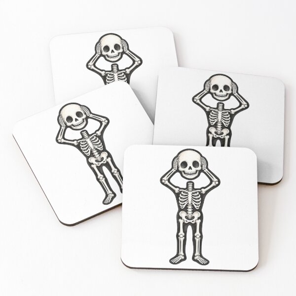 Item preview, Skeleton Lifting His Head designed and sold by Tropical art.