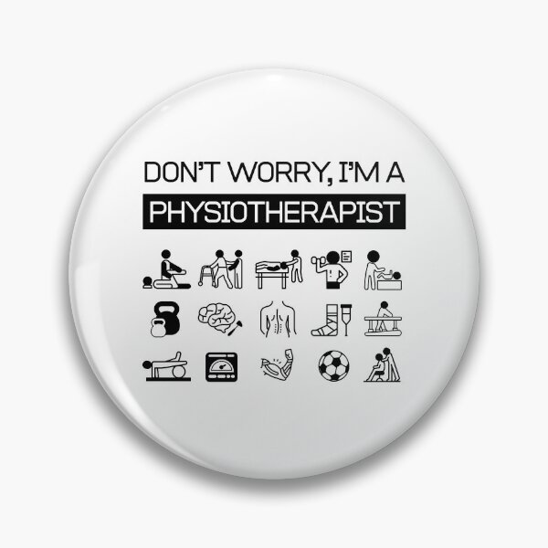 Item preview, Don’t worry, I’m a physiotherapist. Funny Gifts For Physiotherapists And Chiropractors designed and sold by iX-Physio.