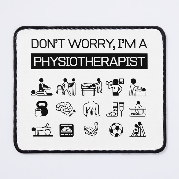 Item preview, Don’t worry, I’m a physiotherapist. Funny Gifts For Physiotherapists And Chiropractors designed and sold by iX-Physio.