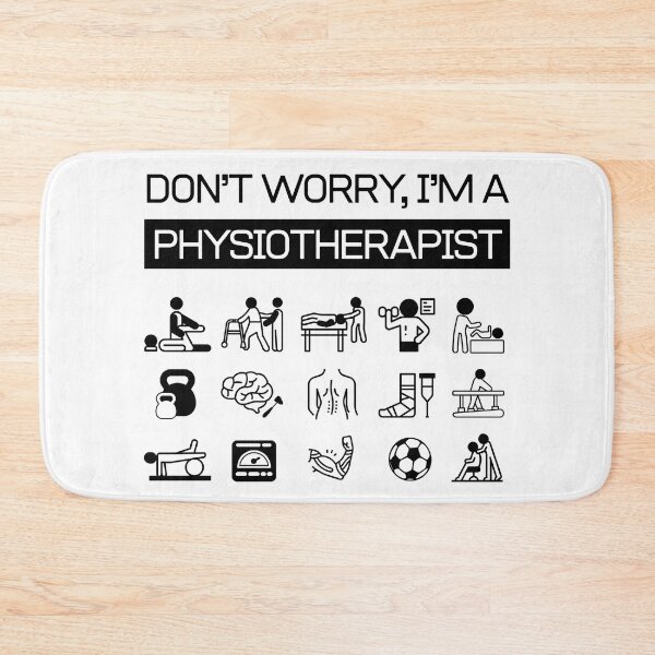 Item preview, Don’t worry, I’m a physiotherapist. Funny Gifts For Physiotherapists And Chiropractors designed and sold by iX-Physio.