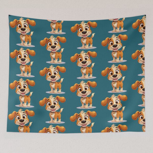 Item preview, A cartoon dog designed and sold by Art70shop.