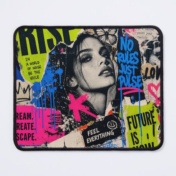 Item preview, ENERGY SPLASH — Graffiti Mix Collage Poster designed and sold by Jandedan.