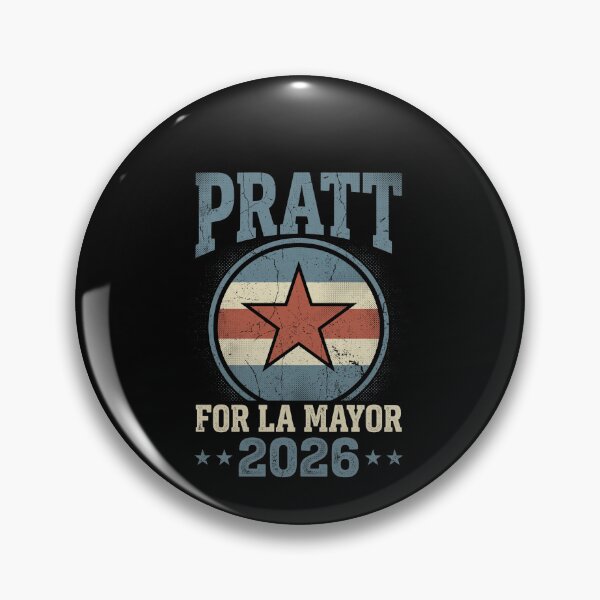 Item preview, Pratt For LA Mayor 2026 Retro Star Campaign Tee designed and sold by SofenArt.