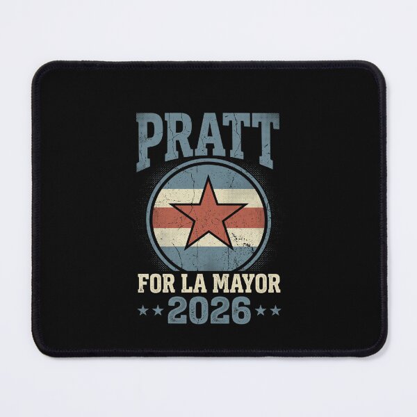 Item preview, Pratt For LA Mayor 2026 Retro Star Campaign Tee designed and sold by SofenArt.