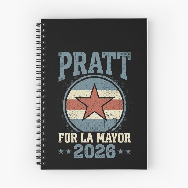 Item preview, Pratt For LA Mayor 2026 Retro Star Campaign Tee designed and sold by SofenArt.