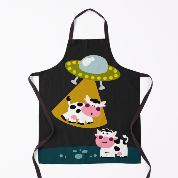 Item preview, Flying Saucers and Cows designed and sold by Sonia Pascual Izquierdo.