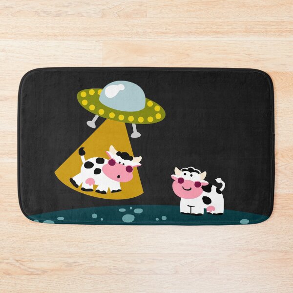 Item preview, Flying Saucers and Cows designed and sold by Sonia Pascual Izquierdo.