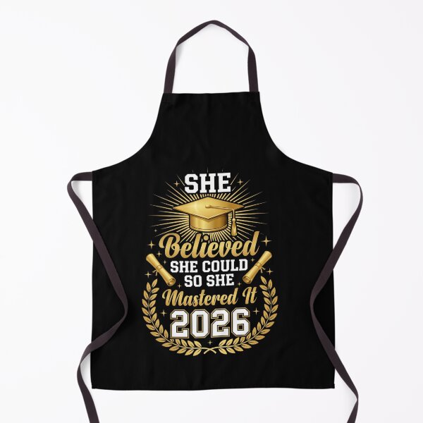 Item preview, She Believed She Could So She Mastered It 2026 Tee designed and sold by SofenArt.