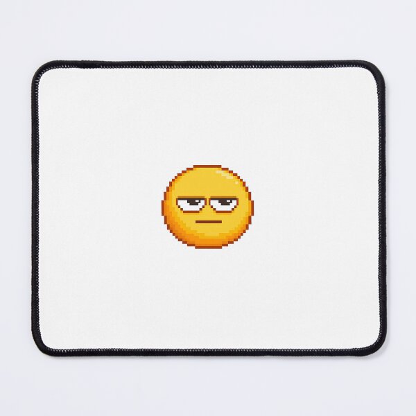Item preview, Meh Pixel Emoji – Retro 8 Bit Indifferent Mood Reaction Sticker designed and sold by ANiyati.