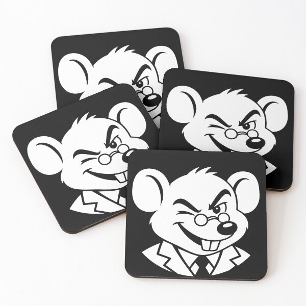 Artikelvorschau, Retro Mouse Scientist Embroidery Design entworfen und verkauft von the-grey-one.