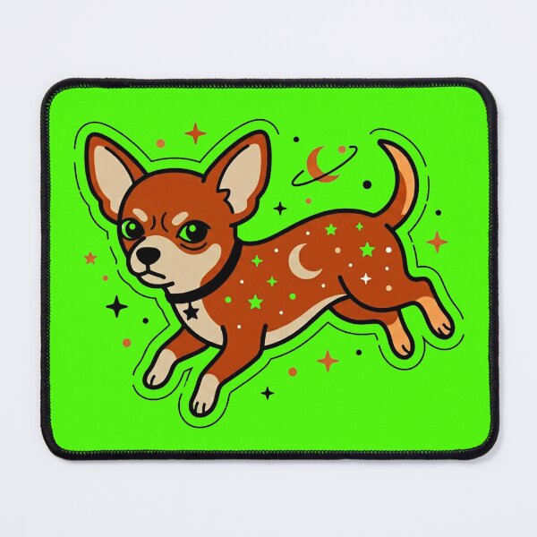Item preview, ​Cosmic Chihuahua Floating in Space designed and sold by NadinGerasi.