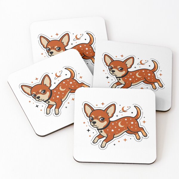 Item preview, ​Cosmic Chihuahua Floating in Space designed and sold by NadinGerasi.