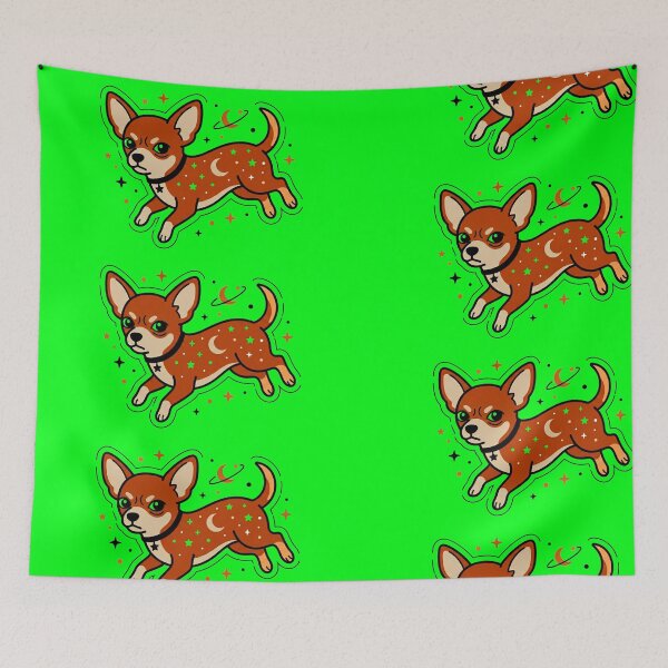 Item preview, ​Cosmic Chihuahua Floating in Space designed and sold by NadinGerasi.