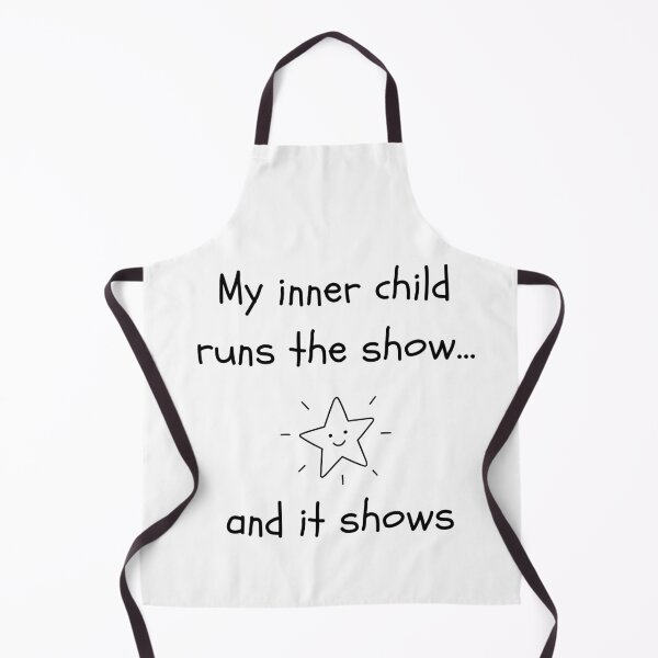 Item preview, My inner child runs the show… and it shows designed and sold by InkyKidArt.