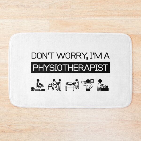 Item preview, Don’t worry, I’m a physiotherapist. Funny Gifts For Physiotherapists And Chiropractors designed and sold by iX-Physio.
