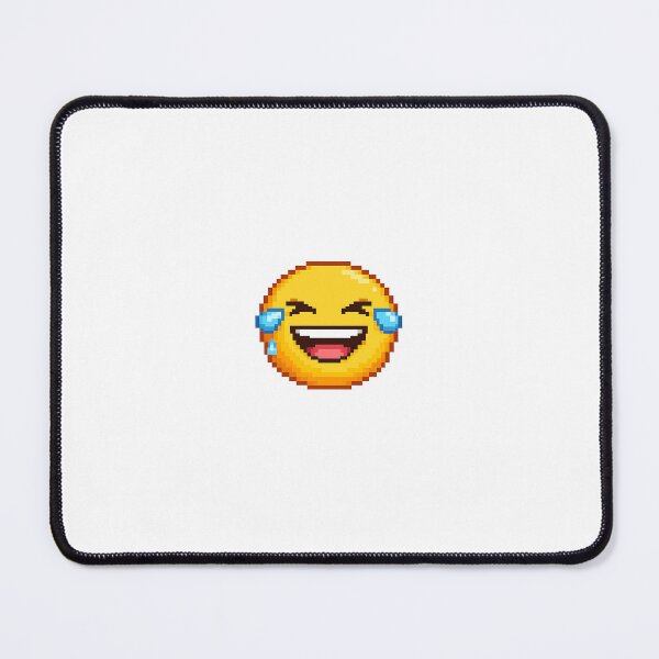 Item preview, Laughing Pixel Emoji – Retro 8 Bit Happy Reaction Sticker designed and sold by ANiyati.