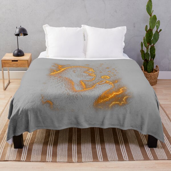 Item preview, Vintage Blowing Wishes Bigfoot Blowing Dandelion Graphic designed and sold by ArleneRowe.