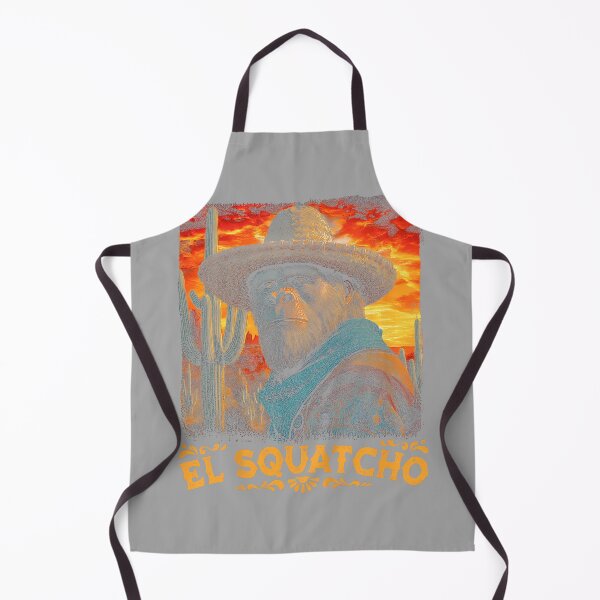 Item preview, Bigfoot El Squatcho Sasquatch Mexican Cinco de Mayo Western designed and sold by GreggRoss.