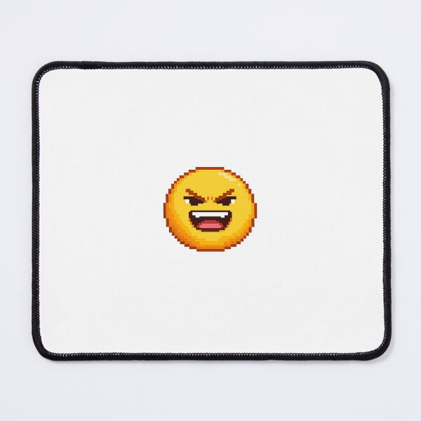 Item preview, Angry Pixel Emoji – Retro 8 Bit Mad Reaction Sticker designed and sold by ANiyati.