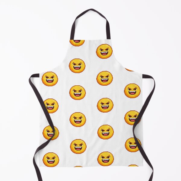 Item preview, Angry Pixel Emoji – Retro 8 Bit Mad Reaction Sticker designed and sold by ANiyati.