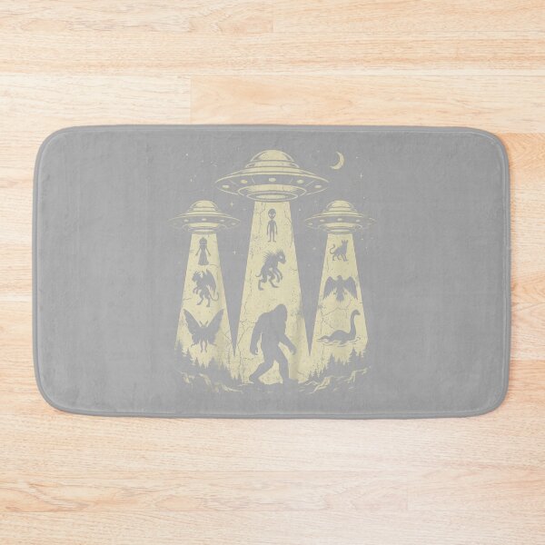 Item preview, Vintage Cryptids UFO Encounter Creatures Bigfoot Loch Ness designed and sold by ArleneRowe.
