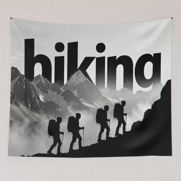Item preview, Hiking Explorer – Outdoor Adventure Nature Design designed and sold by MerlinWear.