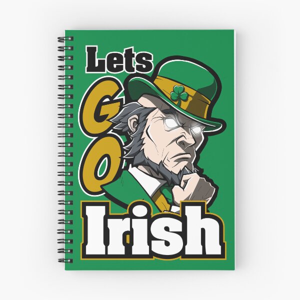 Item preview, Lets Go Irish - Fierce Leprechaun Mascot in Green and Gold designed and sold by Canache.
