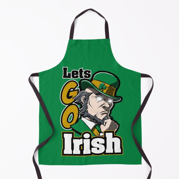 Item preview, Lets Go Irish - Fierce Leprechaun Mascot in Green and Gold designed and sold by Canache.