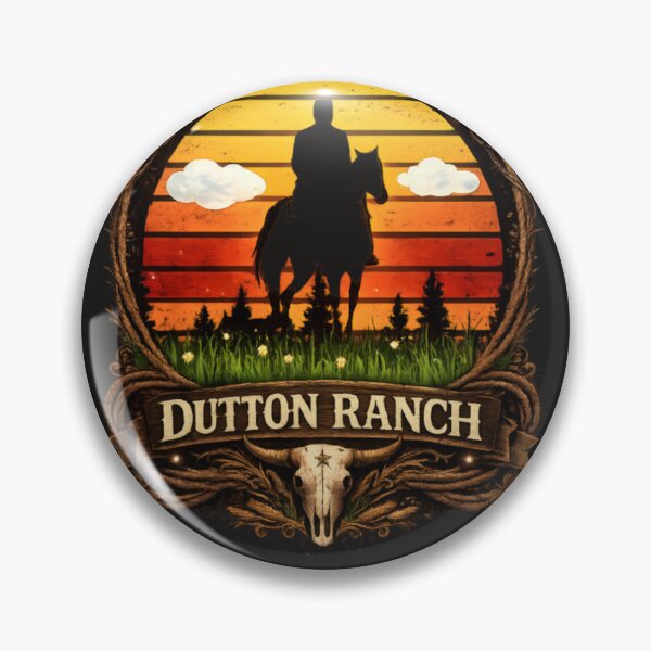 Item preview, Dutton Ranch Ride For The Brand Vintage Western Cowboy designed and sold by CatLovers Studio.